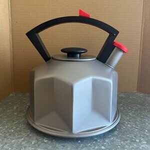 Vintage Copco Ultimo Smoke Fiesta Tea Kettle